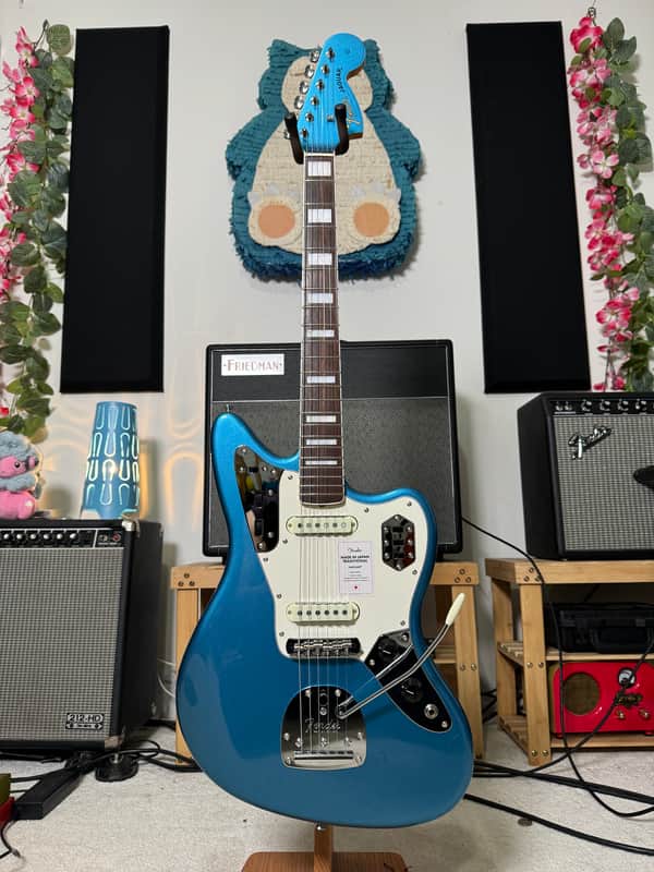 2026 Fender MIJ Traditional II Late '60s Jaguar - Lake Placid Blue 7lbs 5oz! image 1