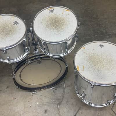 Ludwig Rockers USA 4-Piece Drum Shell Pack – Mirror Chrome Finish image 6