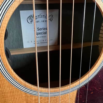 Martin X Series Special Acoustic-Electric Guitar like new DX2E (used) image 3