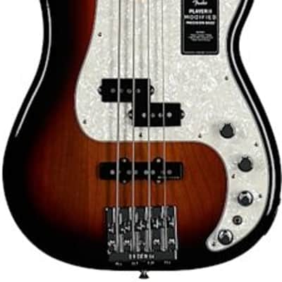 Fender Player II Modified Active Precision Electric Bass, Maple Fingerboard, 3 Tone Sunburst TGF33 image 4