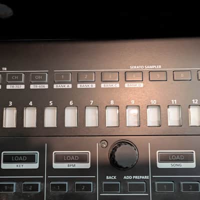 Roland DJ-808 4 Channel controller with Odyssey flight case Bought in 2024 - Black image 10
