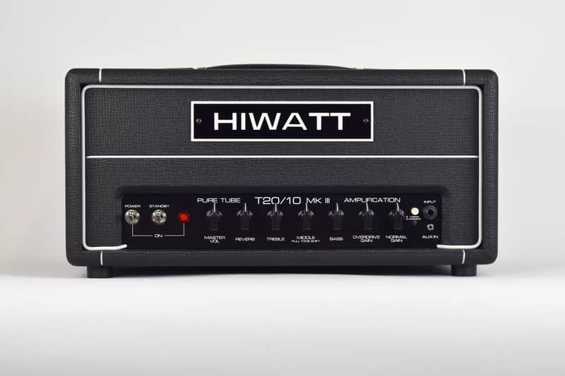 Hiwatt T20/10 Switchable 20W/10W Head W/ True-Spring Reverb image 1