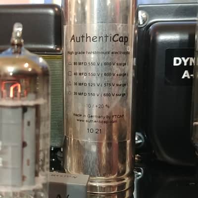 Dynaco ST-70 / Dynakit Stereo 70 Tube Amplifier w/ Evolution 4T Dual Triode Driver, w/ Tubes & Cover image 13