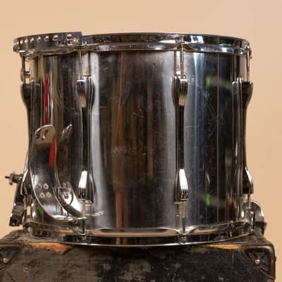 1970s Ludwig 12x15 Challenger II Metal Parade Snare Drum image 3