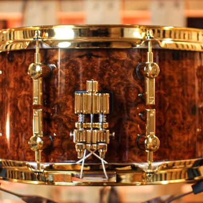 Sonor 13x7 Artist Maple Amboina High Gloss Snare Drum image 4