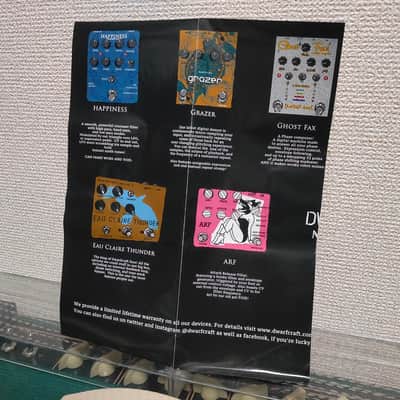 Dwarfcraft Devices Happiness Multi-Mode Filter 2010s w/ Original Box Made in USA Guitar Bass Effects Pedal Mint image 11