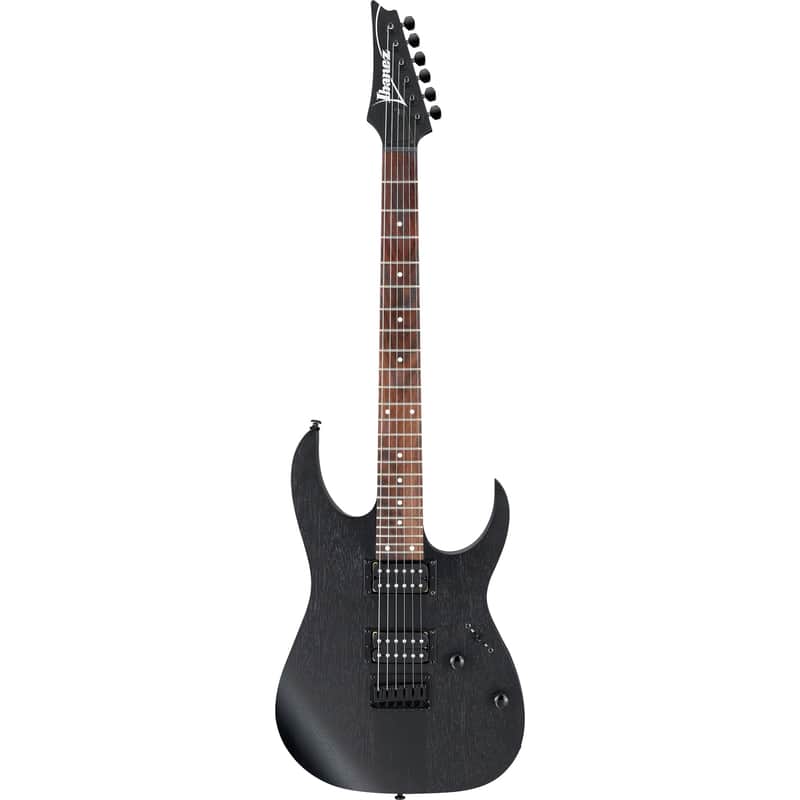 Ibanez RGRT421WK RG Standard Guitar - Weathered Black image 1