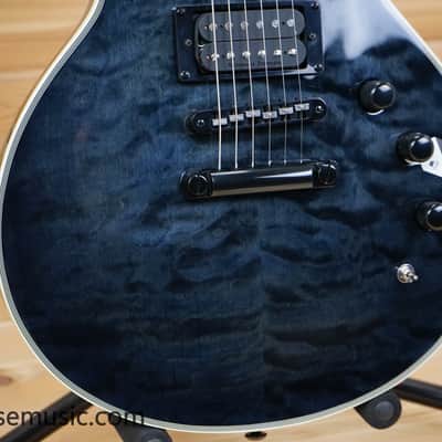 ESP LTD EC-1000 Piezo - See Thru Blue image 6