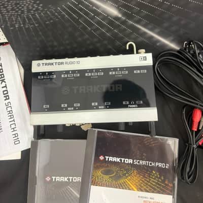 Native Instruments Traktor Audio 10 DJ Audio Interface Control Vinyl Set Tested ☆ image 6