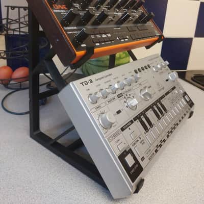 2 Tier Behringer Grind Spice Crave TD-3 RD-6 Edge Desktop Tabletop Stand image 12