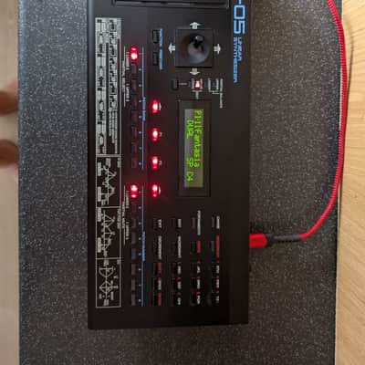 Roland D-05 Boutique Series Linear Synthesizer Sound Module 2015 - Present - Black image 3