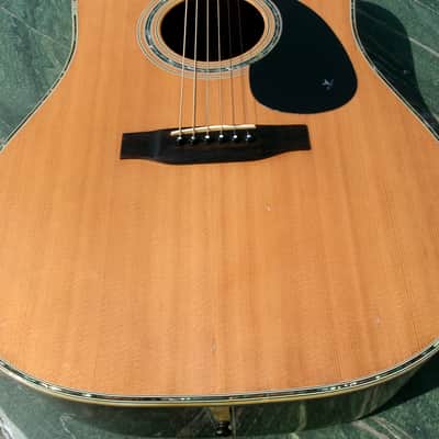 1980 Yairi YW-600 Dreadnought Guitar New Jacaranda Natural+vintage Hard Case image 19