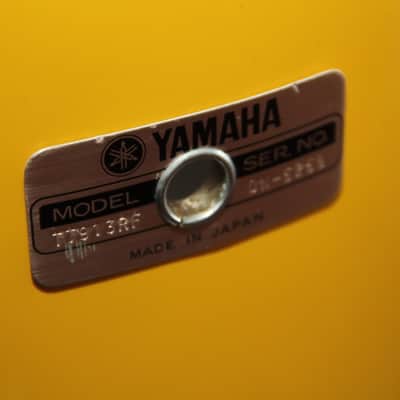 Yamaha Recording Custom 9000 - mellow yellow 13x11 rack tom image 3