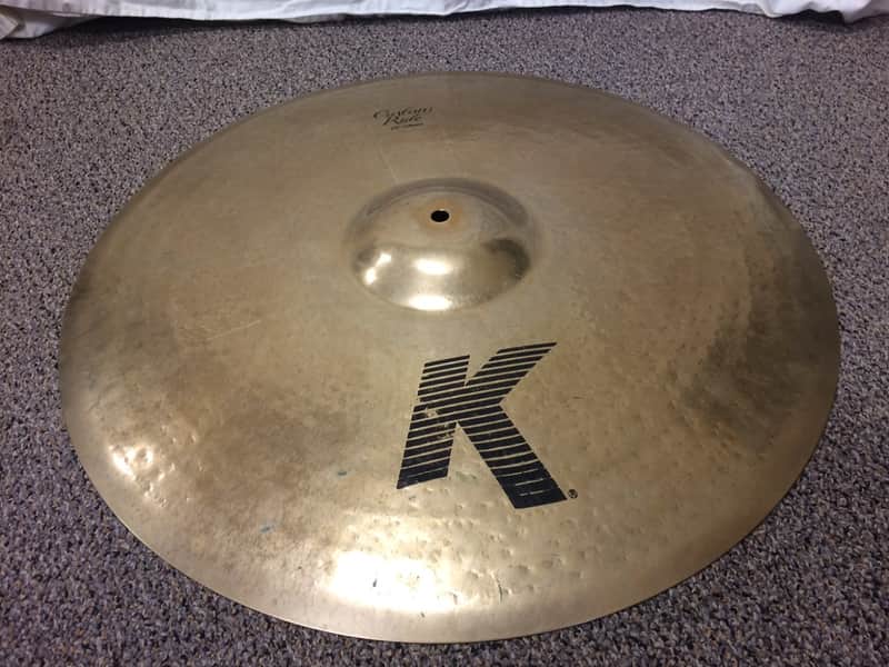 Zildjian K Custom 22" Ride Cymbal - Hand Hammered - Nice! USA Made image 1