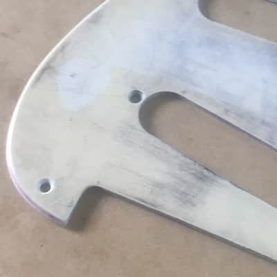 1980s Vintage Fender MIJ Japan 57 Reissue Strat Pickguard White Aged Relic Stratocaster JV image 10