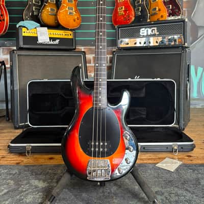 Ernie Ball Music Man StingRay Vintage Sunburst 1991 Electric Bass Guitar image 1