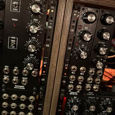 MOTM Format Rack Mount End Caps 2025 - Black Powder Coat image 4