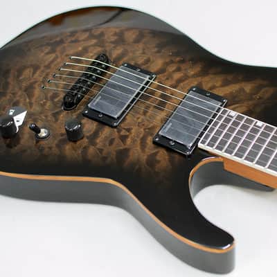 ESP LTD JM-II Josh Middleton Black Shadow Burst image 10