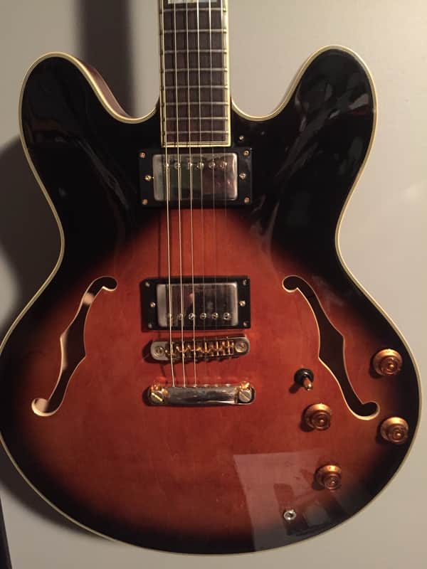 ** Price Drop ** Epiphone Sheraton 1989 Tobacco Burst image 1