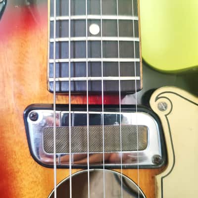 1960s  Meazzi Hollywood - Old Jazz - Semi Hollow Body Electric - Rare Guitar! image 5