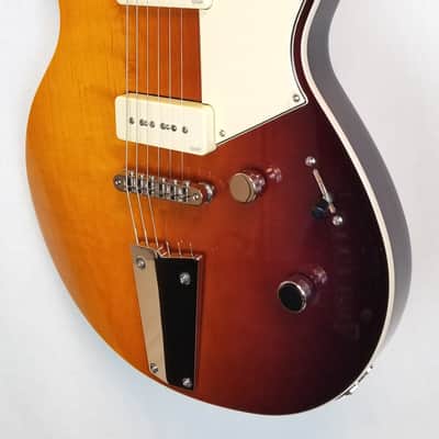 Yamaha RSS02T Revstar Standard Electric Guitar, 2 P90 Style Pickups, Sunset Burst, W/ Bag image 3