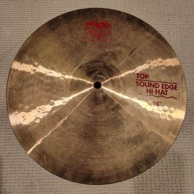 Paiste 14" 2002 Sound Edge Hi-Hat Cymbals (Pair) 2007 image 1
