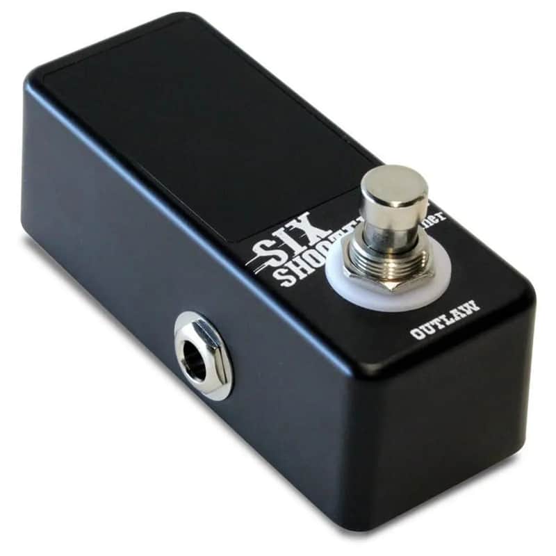 Outlaw Effects Six Shooter II Tuner Pedal - Black image 1