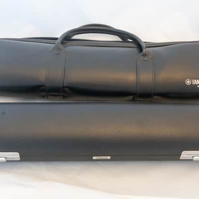 Yamaha YFL-461 All Silver Intermediate Flute Open-hole C-foot *Made in Japan *Overhauled New Pads image 12