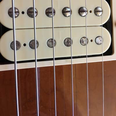 Vintage 1980's Hondo II Professional Electric Guitar & Gibson Bag DiMarzio Double Cream Pickups MIJ image 4