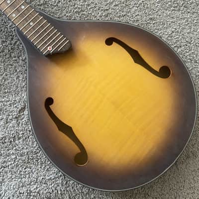 Honey Burst 8 String Mandolin Project, Spruce Top, Mahogany Body, Rosewood Fingerboard image 3