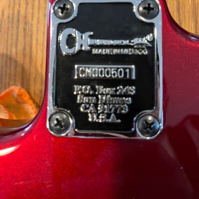 2013 Charvel Pro-Mod So-Cal Style 1 HH FR M Electric Guitar Maple Fingerboard Quarter Sawn Maple Neck Candy Apple Red Floyd Rose Seymour Duncan MIM Mexico Superstrat Super Low First Year Serial Number (CM000501) San Dimas image 12