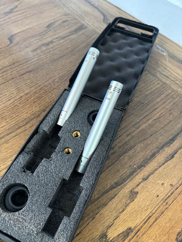 Samson C02 Small-Diaphragm Supercardioid Pencil Condenser Mics (Stereo Pair)