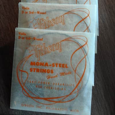 Gibson & Milton G Wolf 3 Vintage Boxes Electric Guitar Strings + Violin image 5