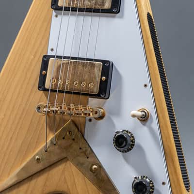 Gibson Custom Shop 1958 Korina Flying V Reissue 2023, Natural image 2