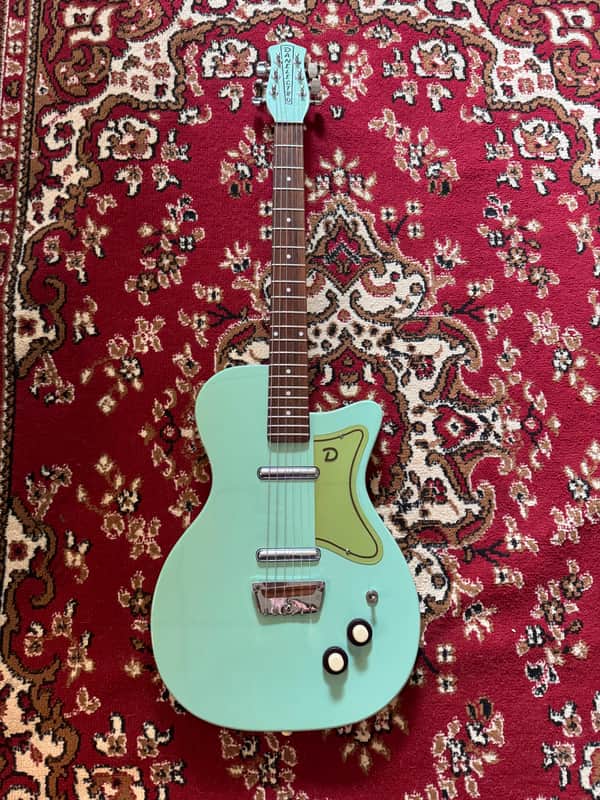 Danelectro 56 U-2 Reissue 1998 - 2004 - Nifty Aqua image 1
