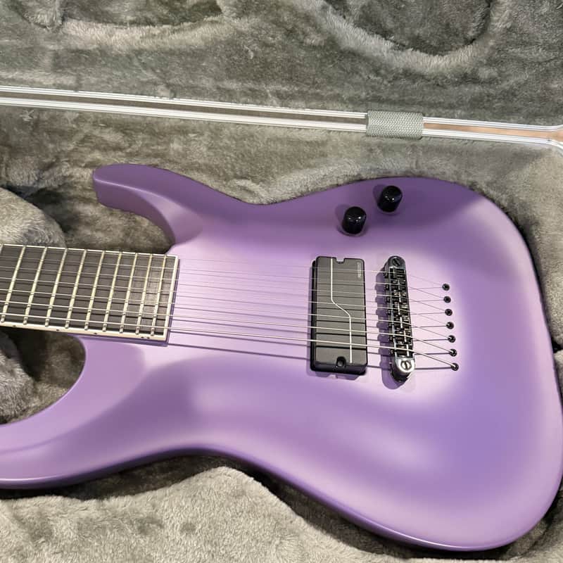 ESP STEF B-7 1 Hum Stephen Carpenter Signature 2019 - 2020 - Purple Satin
