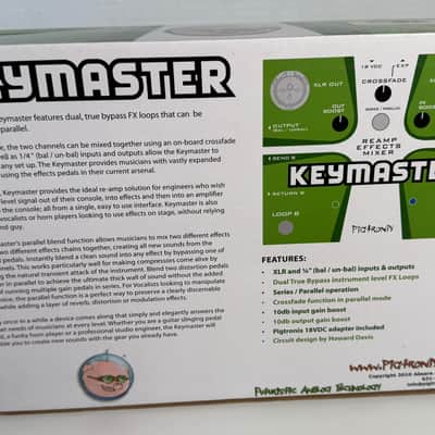 Pigtronix Keymaster 2010s - Green Graphic image 3