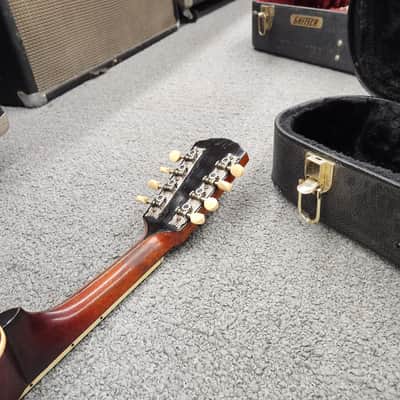 Gibson A3 mandolin 1919 - Ivory (White top) with case image 18