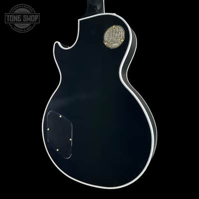 Gibson Custom Les Paul Custom Long Scale Ebony w/case CS601316 image 9