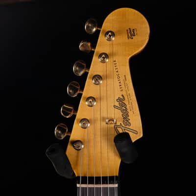 2023 Fender Custom Shop Limited Edition 1965 Dual-Mag Stratocaster Journeyman Relic with Closet Classic Hardware - Blue Ice Metallic image 6