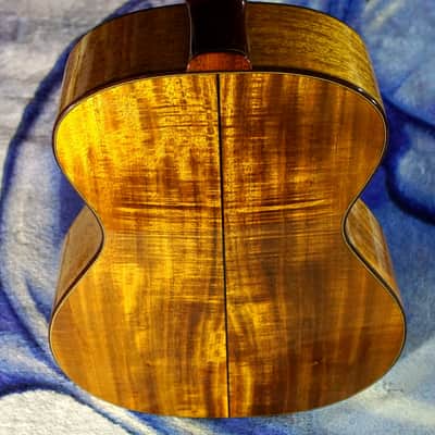 2020 Hippner Dabema Acoustic Steel String Guitar Auditorium - OM with Fishman Sonitone Pickup image 7