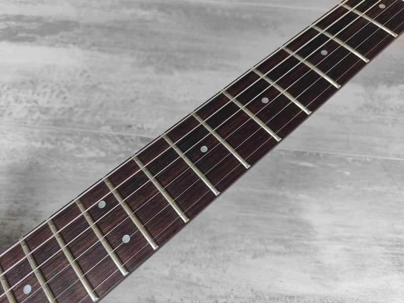 1990 Yamaha Japan SG-RR Junior Double Cutaway w/P90's (Black) | Reverb