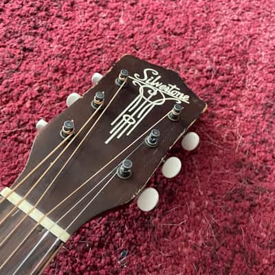 Silvertone Jumbo Acoustic image 4