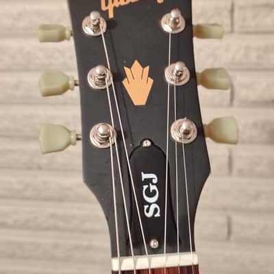 Gibson SGJ 2014 - Chocolate Satin Finish w/ '61 Zebra Humbuckers | Very Good Condition image 4