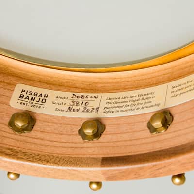 Pisgah Dobson 5 String Banjo (2025), ser. #3810 imagen 16