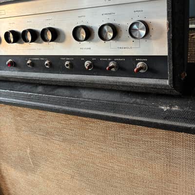 1964 Silvertone Model 1484 Twin Twelve 2x12 Piggyback image 3