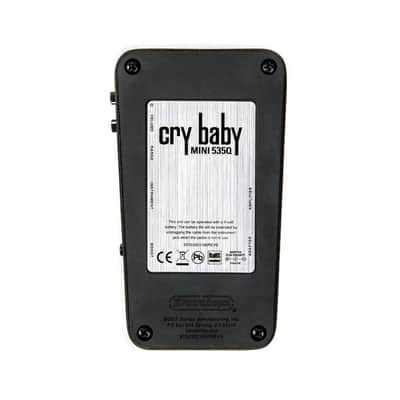 Dunlop Cry Baby Mini 535Q Wah Half Size Mini Wah Pedal image 6