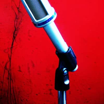 Vintage 1970's Shure 589S / PE589 dynamic cardioid microphone Lo Z with accessories image 4