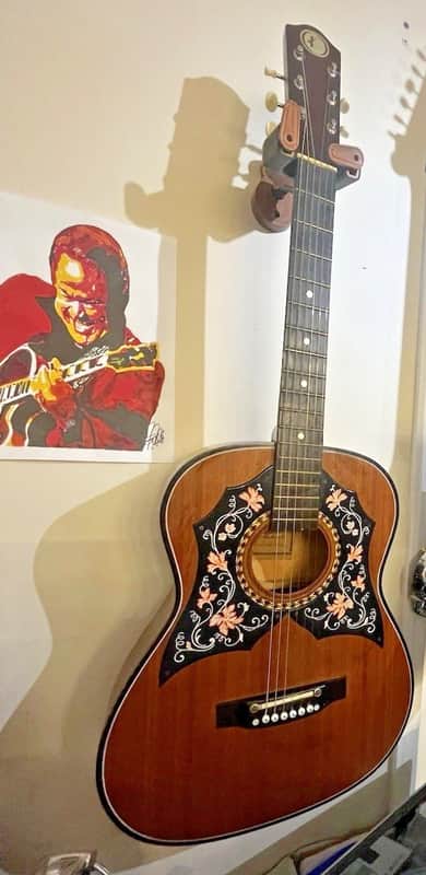 Kay Vintage Kay K 250 3/4 Size Acoustic Guitar 1970's Natural 1970's - Natural image 1