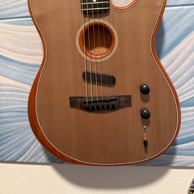 Immagine Fender American Acoustasonic Telecaster 2019 - 2020 - Sonic Gray - 2